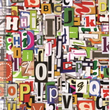 Sintético Doll Estampado - Letras Stickers