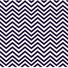 Chevron Marinho Noite - Sintético Doll