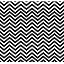 Chevron Preto - Sintético Doll