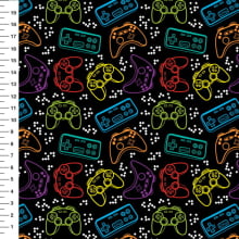 Games Controle Neon - Sintético Doll Games Controle Neon - Sintético Doll