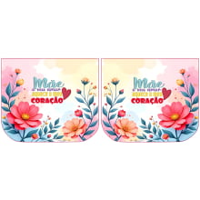 Necessarie Porta Moeda Dia das Mães - Sintético Doll Necessarie Porta Moeda Dia das Mães - Sintético Doll