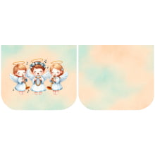 Necessarie Porta Moedas Anjos - Sintético Doll