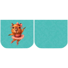 Necessarie Porta Moedas Capivara Bailarina - Sintético Doll