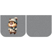 Necessarie Porta Moedas Capivara Inverno - Sintético Doll