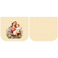 Necessarie Porta Moedas Nossa Senhora Amarelo - Sintético Doll