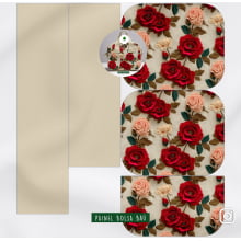 Painel Bolsa Baú Rosas
