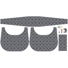 Painel Bolsa Canoa Paris Cinza Painel Bolsa Canoa Paris Cinza