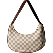 Painel Bolsa Canoa Paris Xadrez Bege