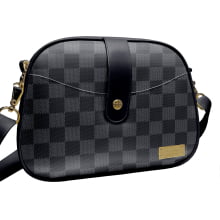 Painel Bolsa Lateral Paris Xadrez Cinza