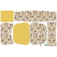 Painel Bolsa Marilene Abelhas - Amarelo