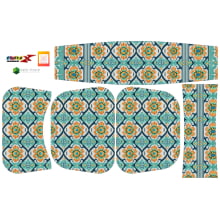 Painel Bolsa Marilene Arabesco Listras 3D