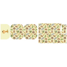 Painel Bolsa Safari Bege Ziper Duplo - Sintético Doll Painel Bolsa Safari Bege Ziper Duplo - Sintético Doll