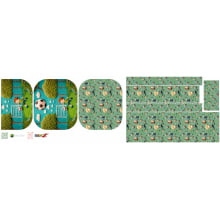 Painel Bolsa Futebol Ziper Duplo - Dzen Sintético Doll