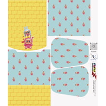 Painel Lancheira Labubu - Sintético Doll