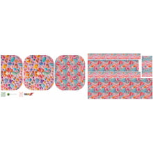 Painel Bolsa Sereia Ziper Duplo - Dzen Sintético Doll