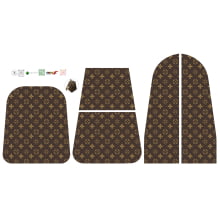 Painel Mochila Paris Marrom
