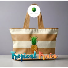 Painel Sintético Doll Kit Praia Bege Abacaxi