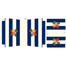 Painel Sintético Doll Kit Praia Marinho Caju Painel Sintético Doll Kit Praia Marinho Caju