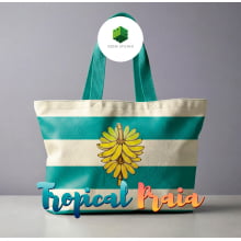 Painel Sintético Doll Kit Praia Verde Banana