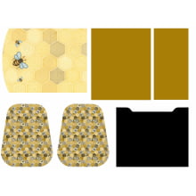 Painel Sintético Doll Lancheira Abelha