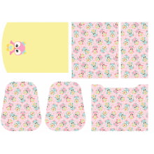 Painel Sintético Doll Lancheira Borboleta Rosa