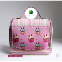 Painel Sintético Doll Lancheira Cupcake