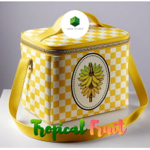 Painel Sintético Doll Lancheira Fruit Amarelo Banana