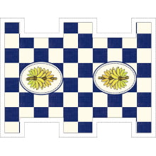 Painel Sintético Doll Mini Necessarie Fruit Banana Marinho Painel Sintético Doll Mini Necessarie Fruit Banana Marinho