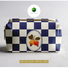 Painel Sintético Doll Mini Necessarie Fruit Caju Marinho