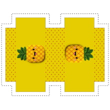 Painel Sintético Doll Necessarie Cute Fruit Abacaxi