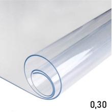 Plástico Cristal Transparente 0,30mm (0,50 x 1,40 mts)