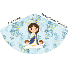 Porta Terço Nossa Senhora da Conceição - Sintético Doll