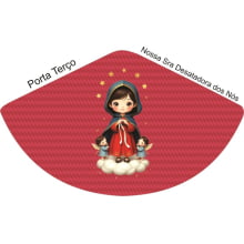 Porta Terço Nossa Senhora Desatadora dos Nós - Sintético Doll