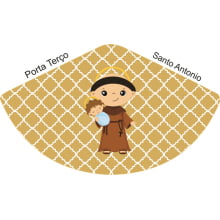 Porta Terço Santo Antônio - Sintético Doll