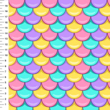 Sintético Doll Escamas Sereia Candy - Meia Tigela 50cm x 1,36mt Sintético Doll Escamas Sereia Candy - Meia Tigela 50cm x 1,36mt