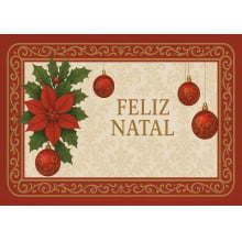Sintético Doll Jogo Americano Natal Borda Vermelha  - Vendido Por Unidade