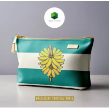 Sintético Doll Necessarie 30 x 20 Fruit Banana Verde