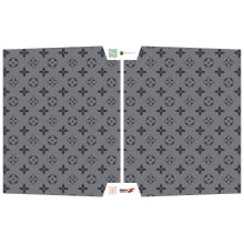 Sintético Doll Necessarie 30 x 20 Paris Cinza