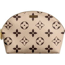 Sintético Doll Necessarie Meia Lua Paris Bege