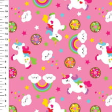 Sintético Doll Unicórnio Des 34850 Var 05 - Rosa 50cm x 1,36mt Sintético Doll Unicórnio Des 34850 Var 05 - Rosa 50cm x 1,36mt