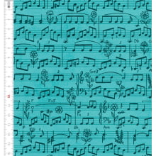 Musical Notas Fundo Tiffany - Cris de Marchi  9100e10598