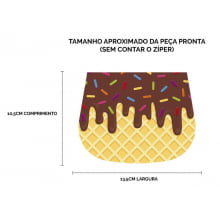 PORTA MOEDAS Necessaires Docinhos 9100e2997 - Meia Tigela 