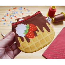 PORTA MOEDAS Necessaires Docinhos 9100e2997 - Meia Tigela 