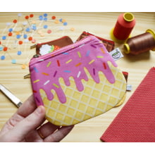 PORTA MOEDAS Necessaires Docinhos 9100e2997 - Meia Tigela 