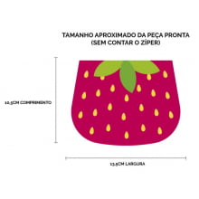 PORTA MOEDAS Necessaires Frutinhas 9100e3012 - Meia Tigela 