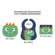 Painel Misturadinho Dino - Meia Tigela