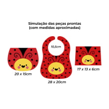Painel Misturadinho Joaninha - Meia Tigela