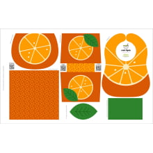 Painel Misturadinho Laranja - Meia Tigela