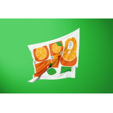 Painel Misturadinho Laranja - Meia Tigela