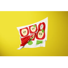 Painel Misturadinho Maça - Meia Tigela